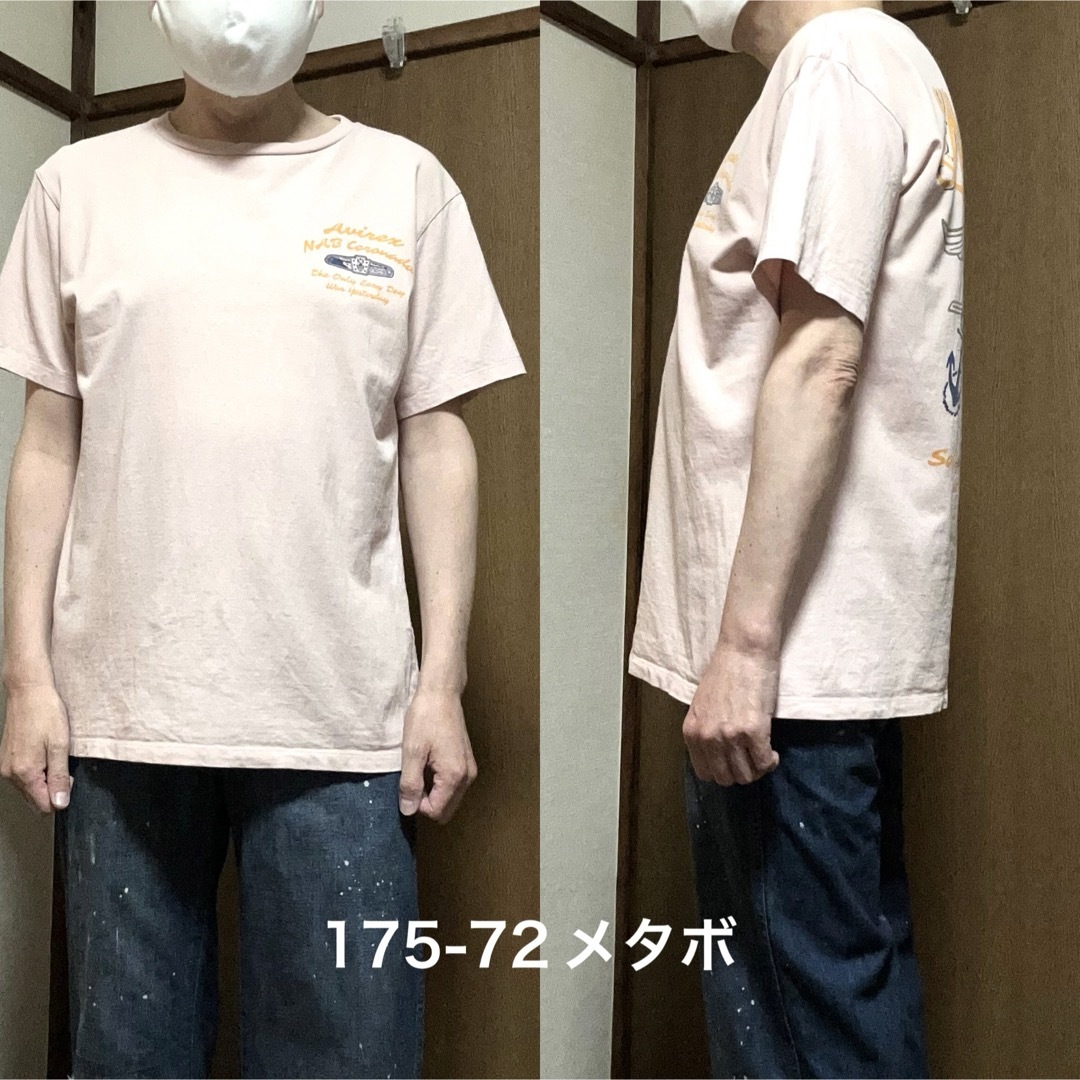 AVIREX(アヴィレックス)のXLサイズ！AVIREX アヴィレックス 古着半袖Tシャツミリタリー ピンナップ メンズのトップス(Tシャツ/カットソー(半袖/袖なし))の商品写真