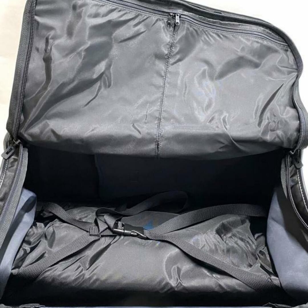 LUGGAGE LABEL(ラゲッジレーベル)のLUGGAGE LABEL(ラゲッジレーベル) キャリーバッグ - 黒 TSAなし/本体ダイヤルロックなし ナイロン×レザー レディースのバッグ(スーツケース/キャリーバッグ)の商品写真