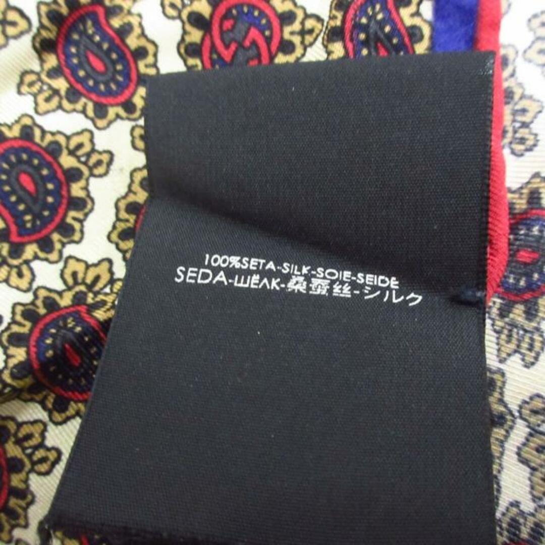 Gucci(グッチ)のGUCCI(グッチ) スカーフ - アイボリー×ネイビー×マルチ レディースのファッション小物(バンダナ/スカーフ)の商品写真