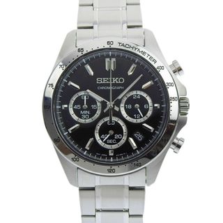 セイコー(SEIKO)の【SEIKO/セイコー】腕時計 アナログ ステンレス ブラック シルバー 人気(腕時計(アナログ))