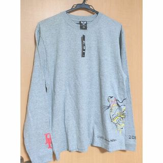 全国送料込み【新品未使用タグ付き】長袖キン肉マンショップTシャツ メンズＭサイズ(Tシャツ/カットソー(七分/長袖))