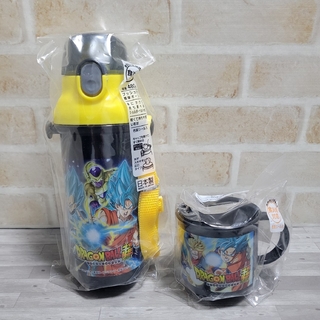 【未使用】ドラゴンボール超　水筒 ＆ コップ
