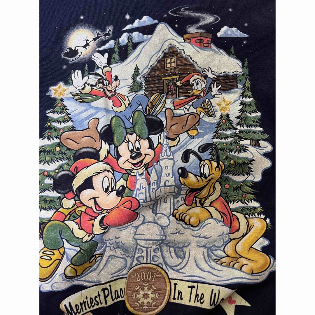 Disney(ディズニー)の★アメカジ★USA古着　Disney world ビンテージTシャツ 2001 メンズのトップス(Tシャツ/カットソー(半袖/袖なし))の商品写真