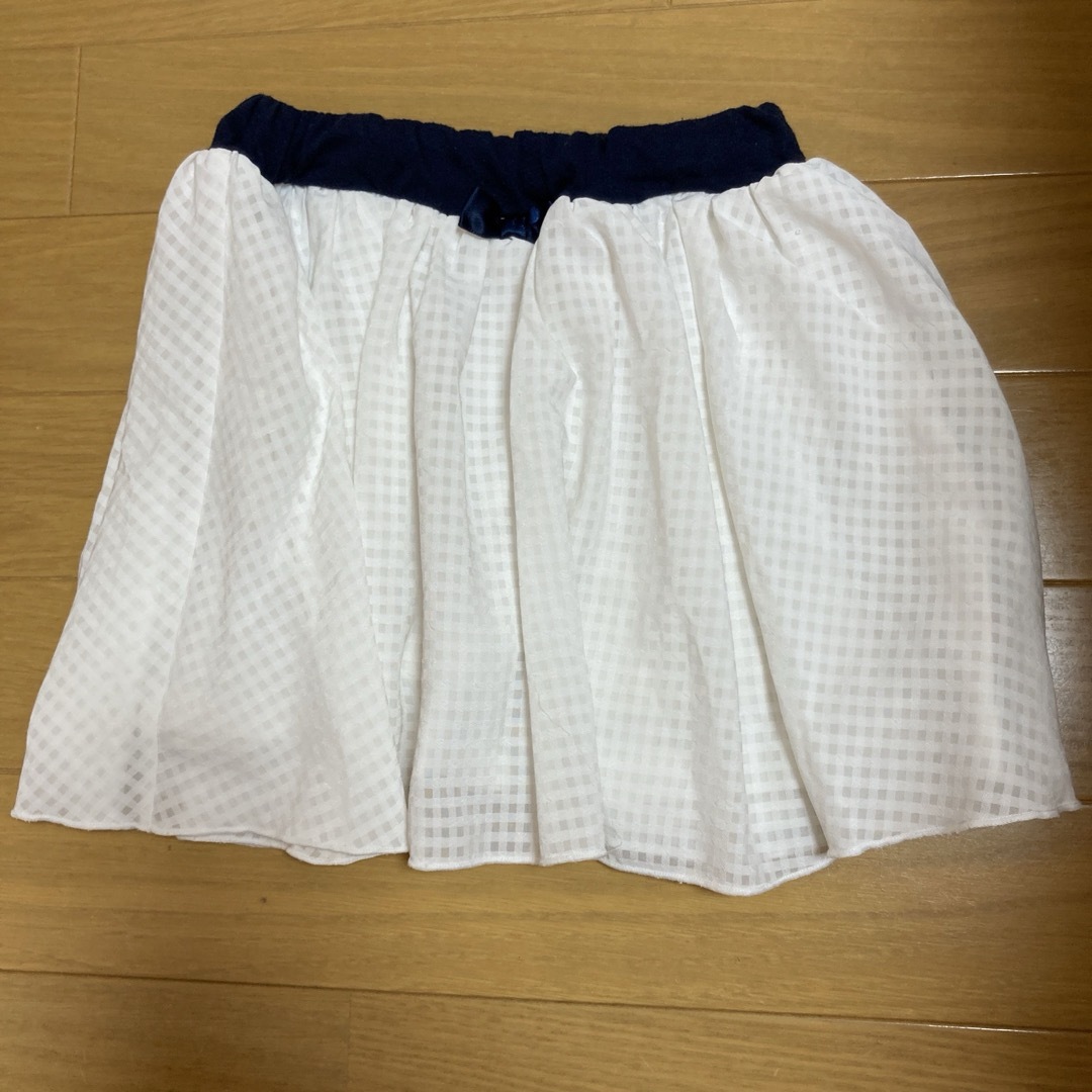 スカート　2枚セット　110cm キッズ/ベビー/マタニティのキッズ服女の子用(90cm~)(スカート)の商品写真