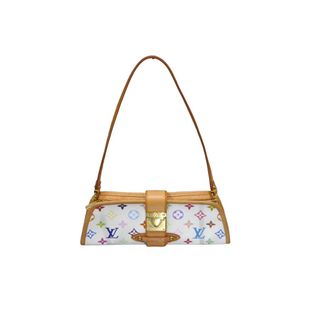 ルイヴィトン(LOUIS VUITTON)の極美品 LOUIS VUITTON ルイヴィトン ハンドバッグ シャーリー モノグラムマルチカラー ブロン M40049 ゴールド金具 中古 62448(ハンドバッグ)