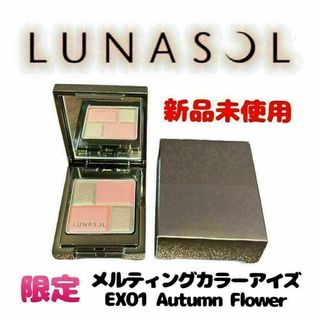 ルナソル(LUNASOL)の【新品未使用】限定 メルティングカラーアイズ EX01 AutumnFlower(アイシャドウ)