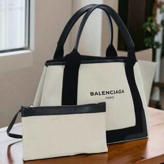 バレンシアガ(Balenciaga)のバレンシアガ BALENCIAGA トートバッグ レディース 339933 ネイビー スモールカバス(トートバッグ)