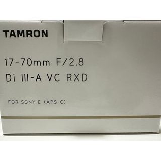 TAMRON - TAMRON ズームレンズ 17-70F2.8 DI III-A VC RXD(