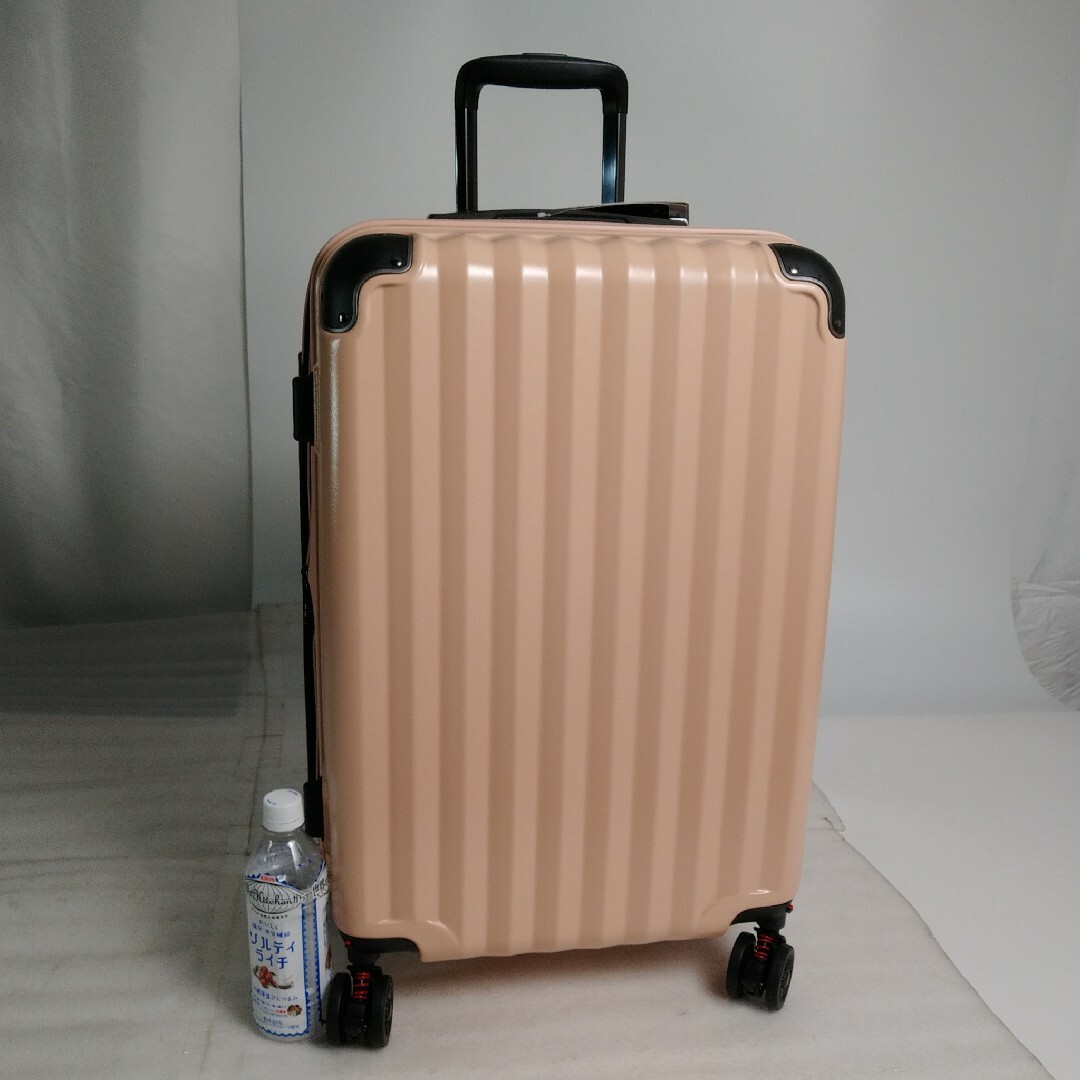 ス64　着脱式タイヤ　Lサイズ　拡張機能　TSA　サスペンション　ストッパー レディースのバッグ(スーツケース/キャリーバッグ)の商品写真