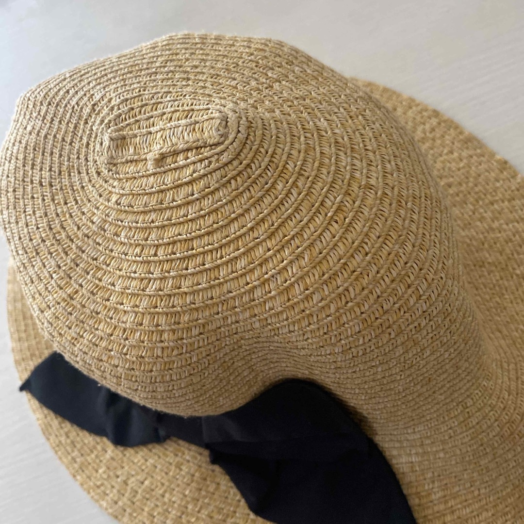 devirock(デビロック)のリボン付き ペーパー ハット   帽子  ② キッズ/ベビー/マタニティのこども用ファッション小物(帽子)の商品写真