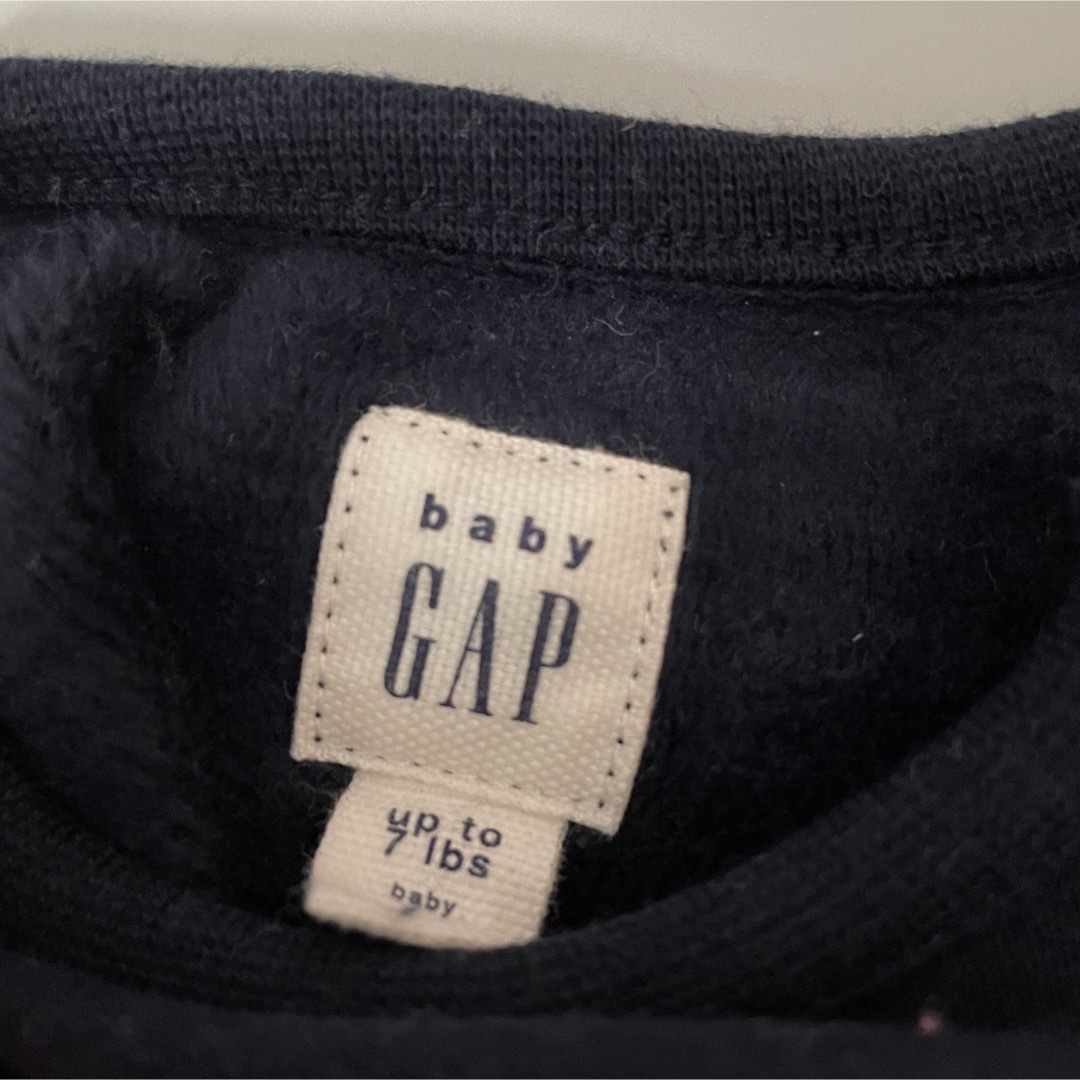 babyGAP(ベビーギャップ)のbabyGAP裏起毛カバーオール45サイズ キッズ/ベビー/マタニティのベビー服(~85cm)(カバーオール)の商品写真