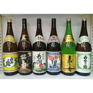 人気鹿児島産 芋焼酎25度1.8㍑×6本(焼酎)