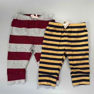 ベビーギャップ(babyGAP)のbabyGAPボトムス2枚セット50-60サイズ(パンツ)