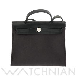 エルメス(Hermes)の中古 エルメス HERMES ユニセックス ハンドバッグ カシス /パラジウム金具 トワルミリタリー /ヴァッシュハンター(その他)