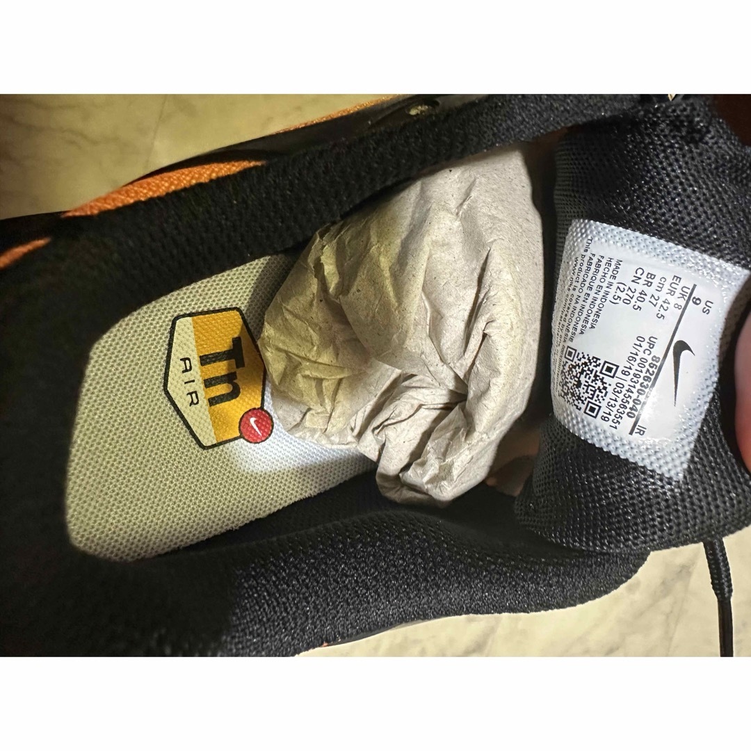 NIKE - NIKE AIR MAX PLUS TIGER US9 852630-040の通販 by 美咲 NIKE - NIKE AIR MAX PLUS TIGER US9 852630-040の通販 by 美咲