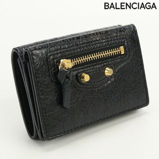 バレンシアガ BALENCIAGA 三折財布小銭入付き メンズ 477455 ミニウォレット