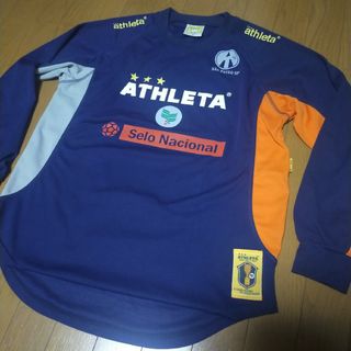 アスレタ(ATHLETA)の程度極上 ATHLETA  機能性 長袖 プラティクス  アスリート シャツ(Tシャツ/カットソー(七分/長袖))