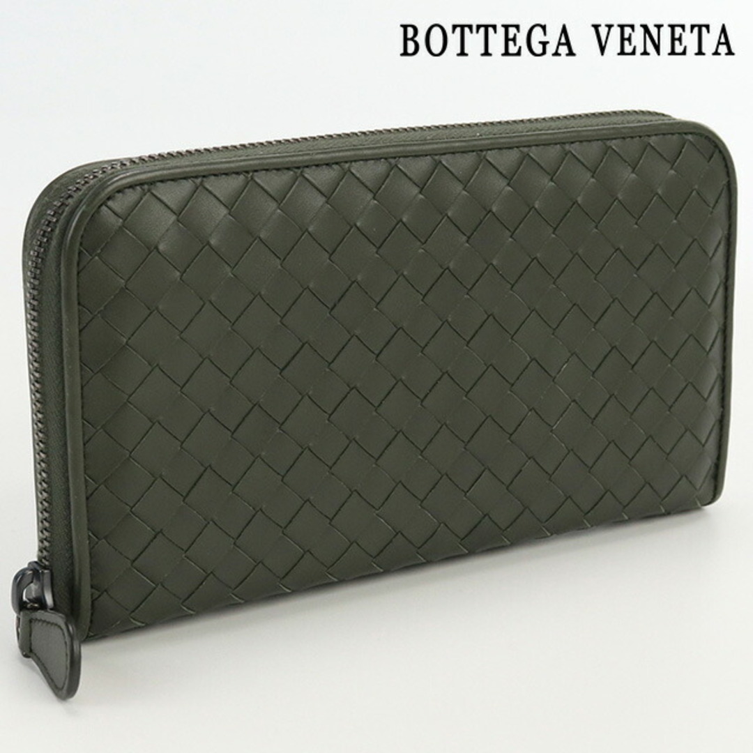 Bottega Veneta(ボッテガヴェネタ)のボッテガヴェネタ BOTTEGA VENETA 長財布ラウンドファスナー メンズ イントレチャート ジップアラウンドウォレット メンズのファッション小物(長財布)の商品写真