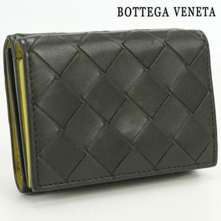 ボッテガヴェネタ(Bottega Veneta)のボッテガヴェネタ BOTTEGA VENETA 三折財布小銭入付き メンズ 667036 イントレチャート タイニー 3つ折りウォレット(折り財布)