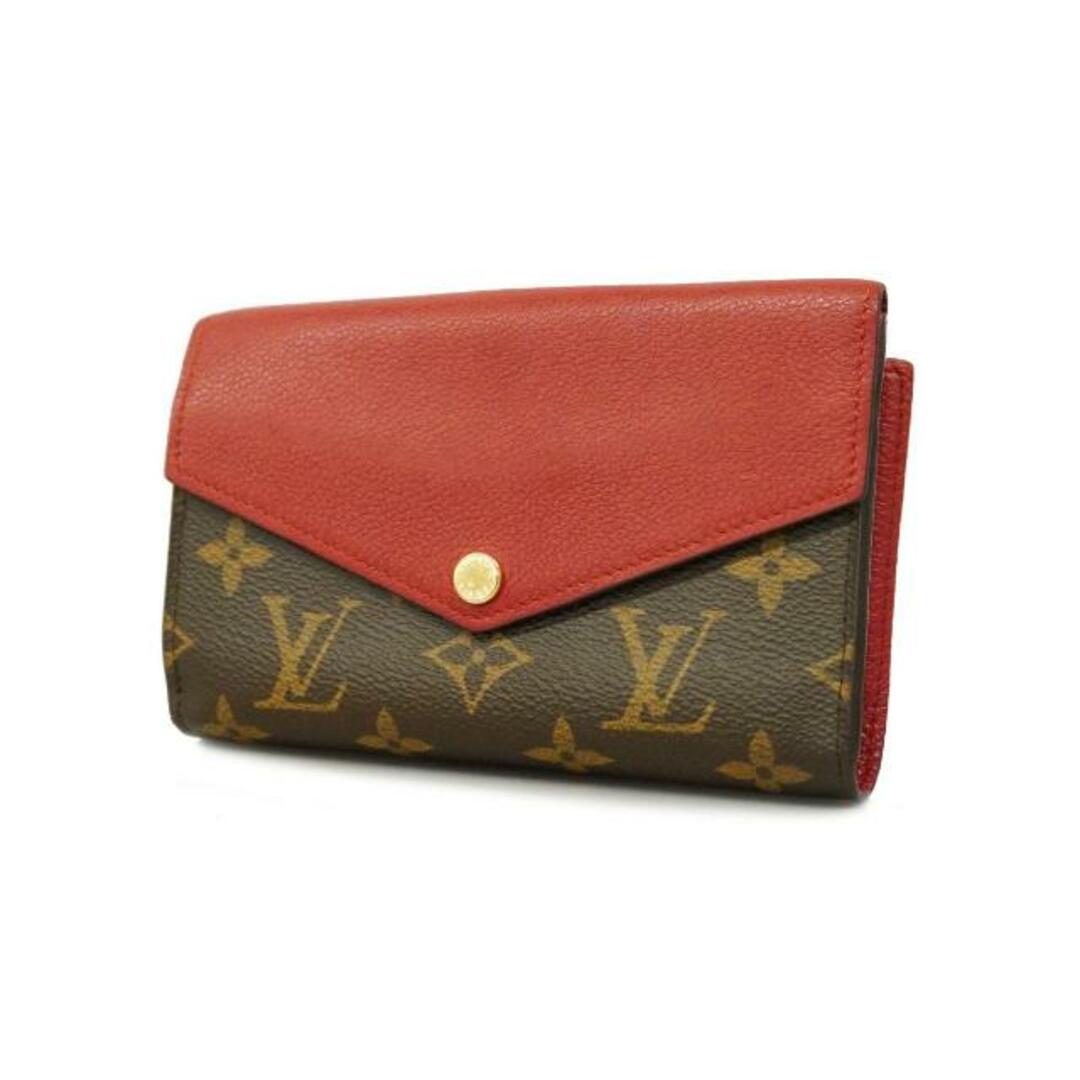 LOUIS VUITTON(ルイヴィトン)の【4hc3824】ルイヴィトン 財布/モノグラム/ポルトフォイユパラスコンパクト/M60140/ブラウン/スリーズ【中古】レディース レディースのファッション小物(財布)の商品写真