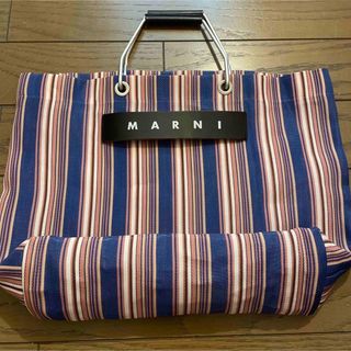 マルニ(Marni)のマルニ　ストライプ　バッグ(トートバッグ)