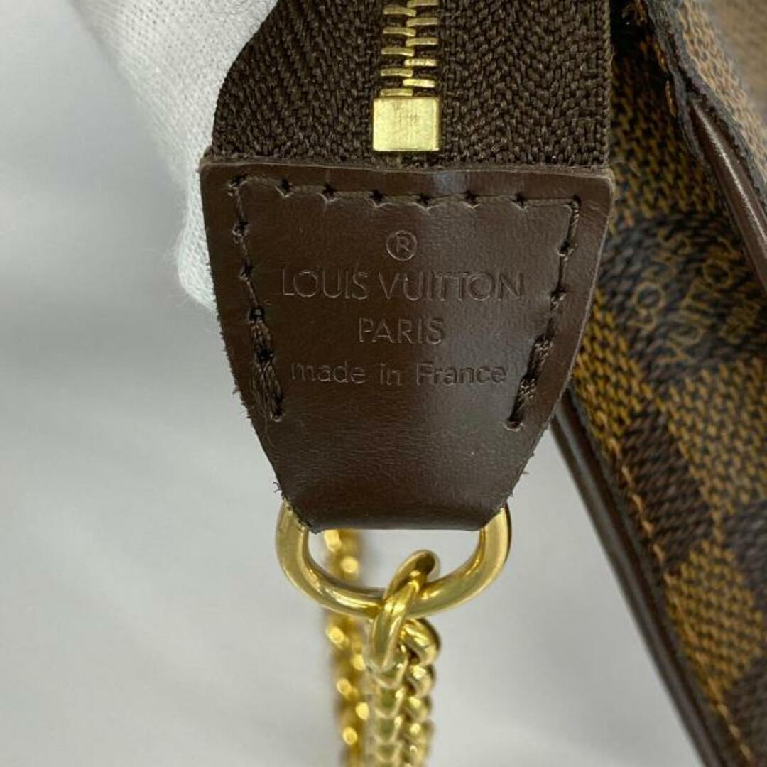 LOUIS VUITTON(ルイヴィトン)の【4hc3859】ルイヴィトン ポーチ/ダミエ/ソフィ/N51135/エベヌ【中古】レディース レディースのファッション小物(ポーチ)の商品写真