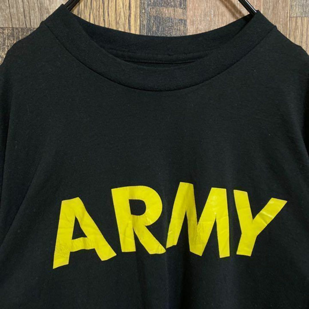 US ARMY アーミー アメリカ陸軍 軍隊 Tシャツ USA古着 90s 半袖 メンズのトップス(Tシャツ/カットソー(半袖/袖なし))の商品写真