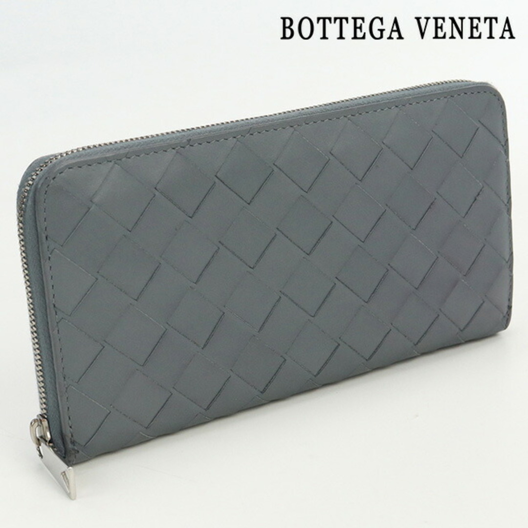 Bottega Veneta(ボッテガヴェネタ)のボッテガヴェネタ BOTTEGA VENETA 長財布ラウンドファスナー メンズ イントレチャート ジップアラウンドウォレット メンズのファッション小物(長財布)の商品写真