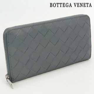 ボッテガヴェネタ(Bottega Veneta)のボッテガヴェネタ BOTTEGA VENETA 長財布ラウンドファスナー メンズ イントレチャート ジップアラウンドウォレット(長財布)