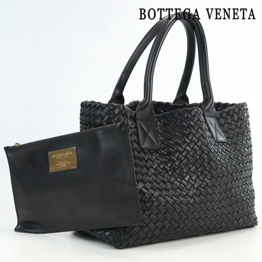 Bottega Veneta(ボッテガヴェネタ)のボッテガヴェネタ BOTTEGA VENETA トートバッグ メンズ 141498 V9131 1000 イントレチャート トートバッグ メンズのバッグ(トートバッグ)の商品写真