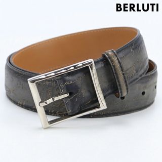 Berluti - ベルルッティ BERLUTI ベルト メンズ C0002-V2 クラシックレザーベルト