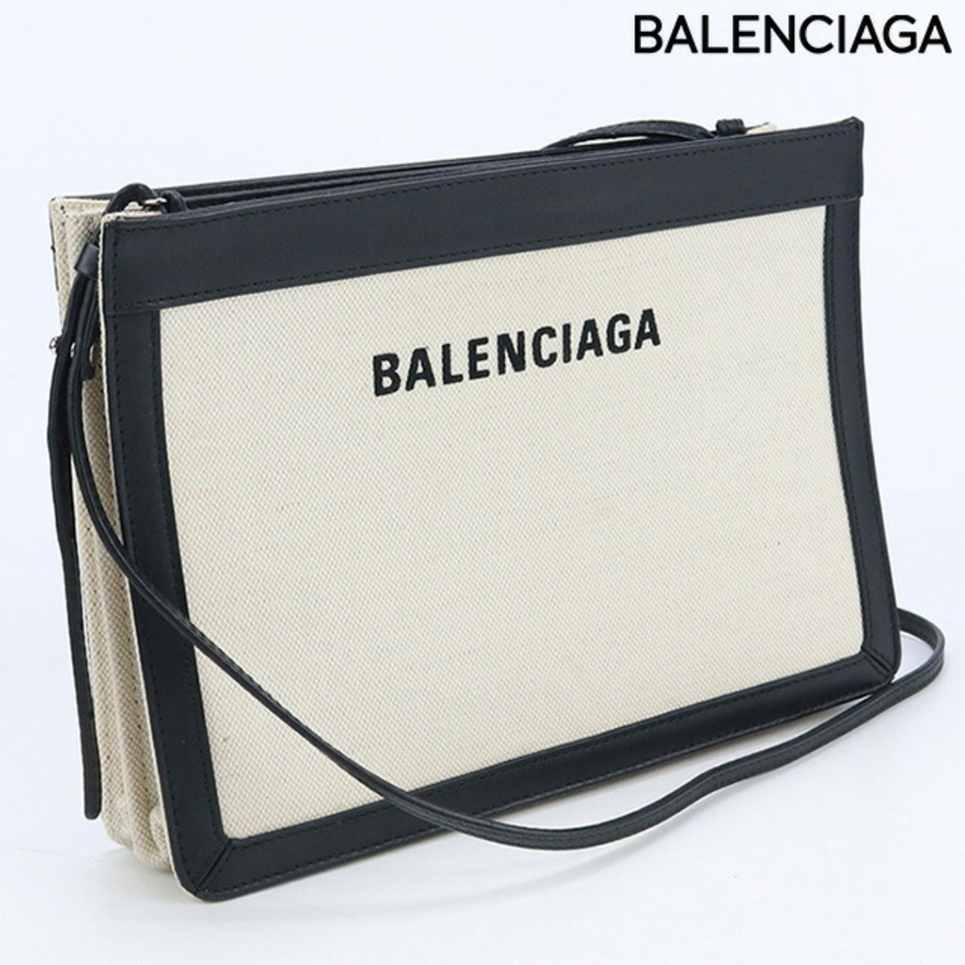 Balenciaga(バレンシアガ)のバレンシアガ BALENCIAGA 斜め掛け ショルダーバッグ レディース 339937 AQ37N 1080 ネイビー ポシェット レディースのバッグ(ショルダーバッグ)の商品写真