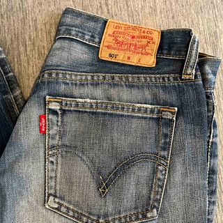 Levi's - リーバイス501 ダメージデニム