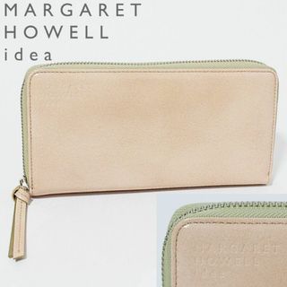 マーガレットハウエル(MARGARET HOWELL)の新品 マーガレットハウエル エナメルレザー ラウンドファスナー長財布(財布)