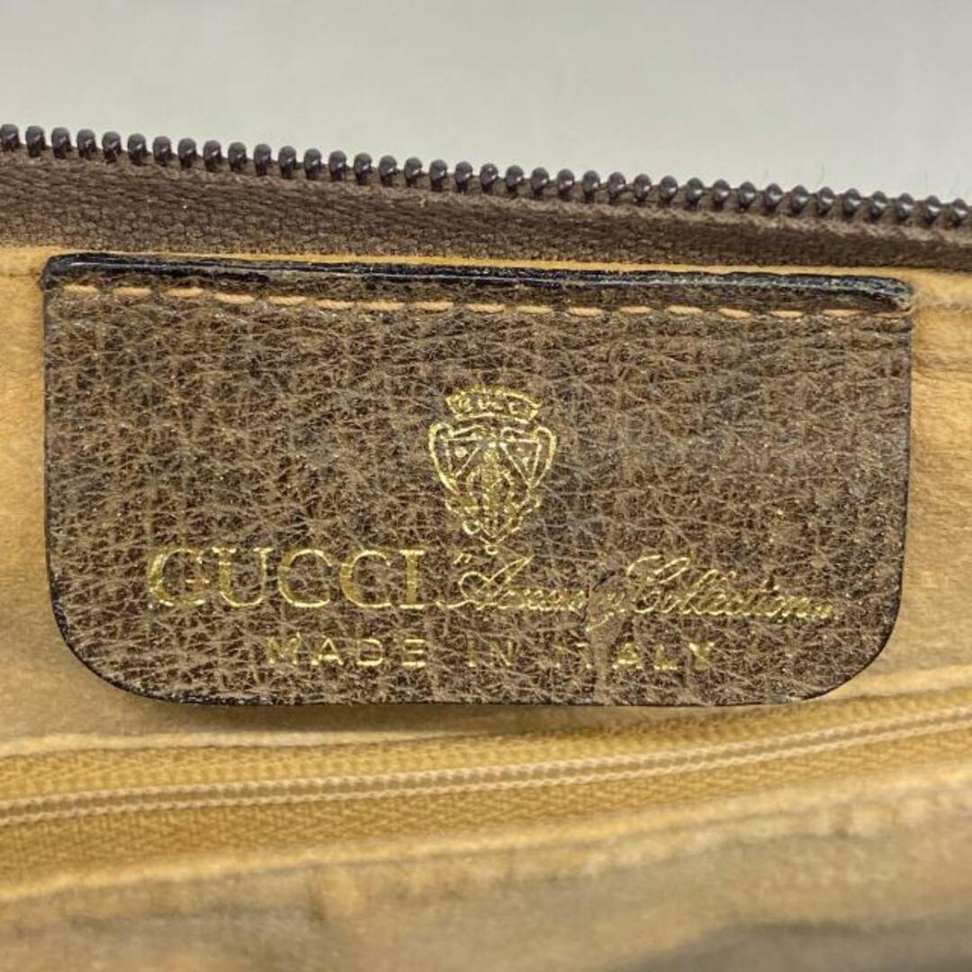 Gucci(グッチ)の【4hc3892】グッチ ハンドバッグ/GGスプリーム/シェリーライン/010378/PVC/ベージュ/ゴールド金具 【中古】 レディース レディースのバッグ(ハンドバッグ)の商品写真