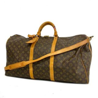 ルイヴィトン(LOUIS VUITTON)の【4hc3901】ルイヴィトン ボストンバッグ/モノグラム/キーポルバンドリエール60/M41412/ブラウン【中古】レディース(ボストンバッグ)