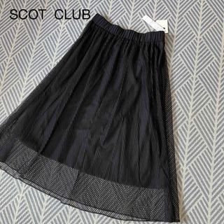 SCOT CLUB - SCOT CLUB 柄チュールスカート