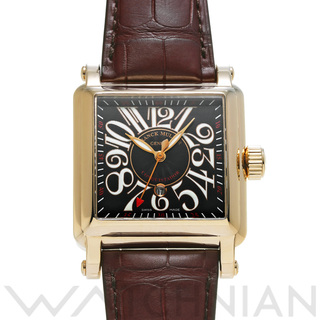 フランクミュラー(FRANCK MULLER)の中古 フランクミュラー FRANCK MULLER 10000MSC 3N ブラック メンズ 腕時計(腕時計)