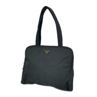 プラダ(PRADA)の★SALE 【4hd3927】プラダ ショルダーバッグ/ナイロン/ブラック/シルバー金具 【中古】 レディース(ショルダーバッグ)