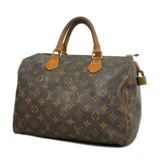 ルイヴィトン(LOUIS VUITTON)の【4hd3920】ルイヴィトン ハンドバッグ/モノグラム/スピーディ30/M41108/ブラウン【中古】レディース(ハンドバッグ)