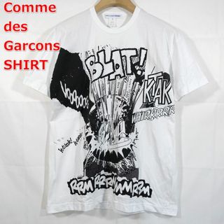 コムデギャルソンシャツ(COMME des GARCONS SHIRT)の【良品】コムデギャルソンシャツ　立体プリントＴシャツ　クリスチャン・マークレー(Tシャツ/カットソー(半袖/袖なし))