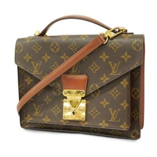 ルイヴィトン(LOUIS VUITTON)の【4hd3937】ルイヴィトン ツーウェイバッグ/モノグラム/モンソー/M51185/ブラウン【中古】レディース(その他)