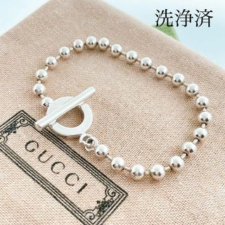 グッチ(Gucci)の【洗浄済】グッチ GUCCI 925 ブレスレット シルバー メンズ Y299(ブレスレット)