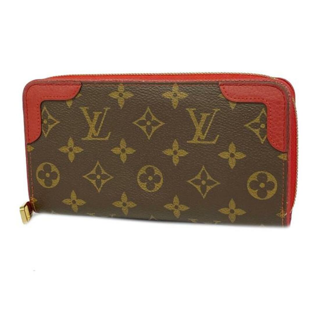 LOUIS VUITTON(ルイヴィトン)の【4hd3949】ルイヴィトン 長財布/モノグラム/ジッピーウォレットレティーロ/M61854/ブラウン/スリーズ【中古】レディース レディースのファッション小物(財布)の商品写真