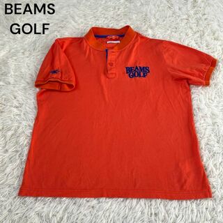 BEAMSGOLF ビームスゴルフ　ポロシャツ　オレンジM