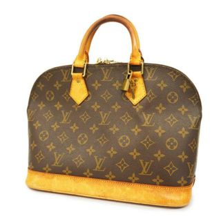 ルイヴィトン(LOUIS VUITTON)の【4hd3982】ルイヴィトン ハンドバッグ/モノグラム/アルマ/M51130/ブラウン【中古】レディース(ハンドバッグ)