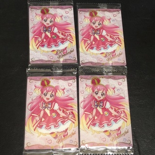 バンダイ(BANDAI)のプリキュア　ウエハースカード　キュアワンダフル　4枚セット(カード)