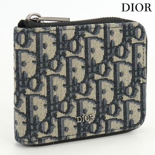 クリスチャンディオール(Christian Dior)のクリスチャンディオール Christian Dior ラウンドファスナー財布 メンズ 2ESBC092YSE-H05E オブリーク ジップウォレット(長財布)