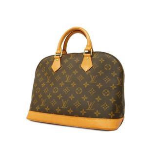 ルイヴィトン(LOUIS VUITTON)の【4hd4096】ルイヴィトン ハンドバッグ/モノグラム/アルマ/M51130/ブラウン【中古】レディース(ハンドバッグ)