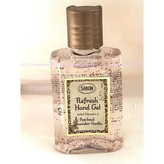 サボン(SABON)のSABONリフレッシュ ハンドジェル 80 mL パチュリ・ラベンダー・バニラ(ハンドクリーム)